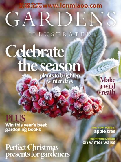 [英国版]Gardens Illustrated 园艺画报 2020年12月刊